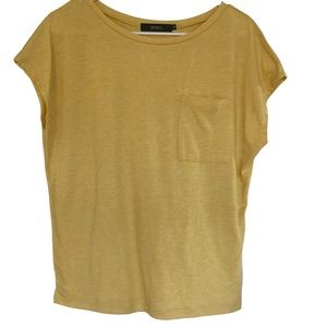 MIROL Women’s Basic Gold Top